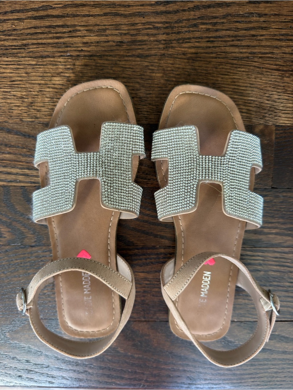 Steve Madden Girls Sandals size 4